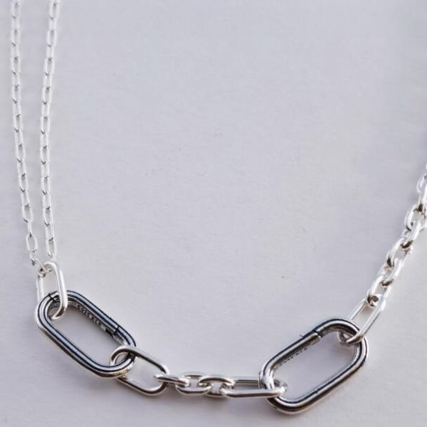 ME Double Link Chain Necklace