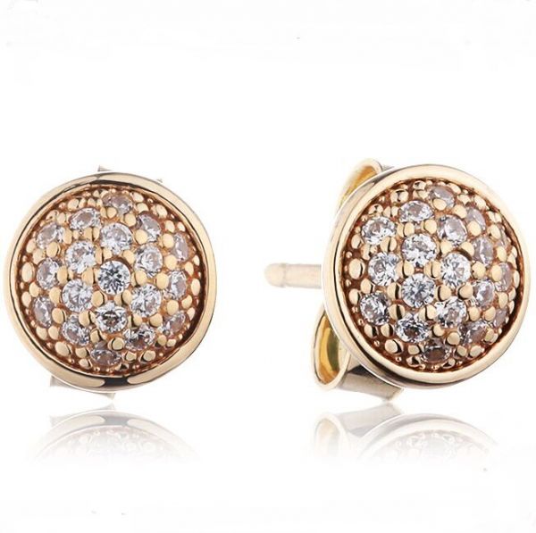 14K Real Solid Gold G585 ALE Earrings