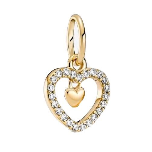 14K Real Solid Gold G585 ALE LOVE Charms 