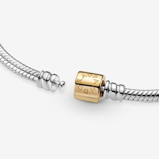 14K G585 ALE Real Gold Clasp Snake Chain Bracelets