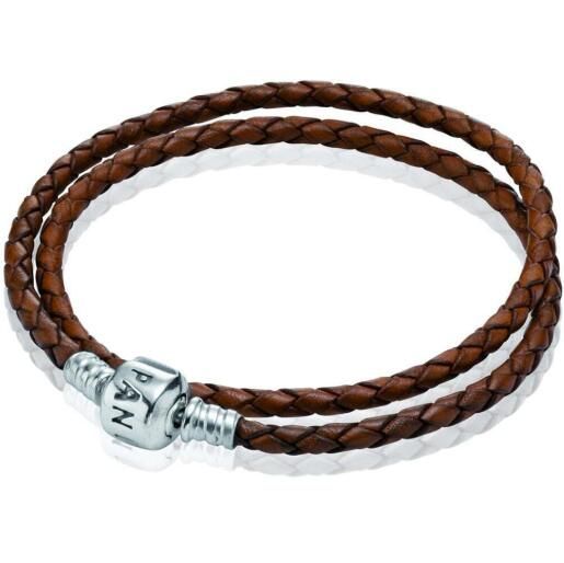 Brown Double Leather Bracelets