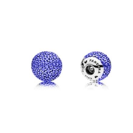2PCS AAA GRADE S925 ALE Blue 5A-CZ Clasp for Bangles