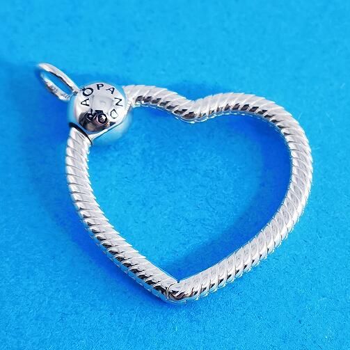 AAA GRADE S925 ALE Heart Holders For Charms