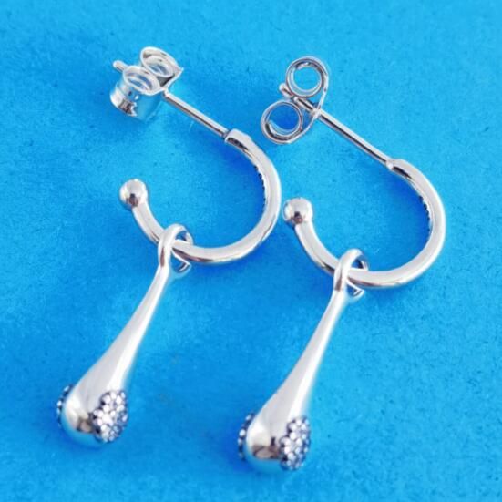 AAA GRADE S925 ALE Sterling Silver Hook Earrings
