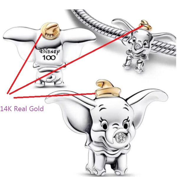 14K Real Gold G585 ALE AAA GRADE  Charms