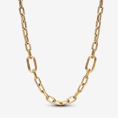 50CM ME Link Chain Shine 18K Goldplated Necklace