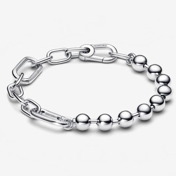 AAA GRADE S925 ALE Sterling Silver  Beaded Bracelets