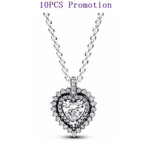 10PCS Promotion HOT 1:1 COPY S925 ALE  Sterling Silver Necklaces
