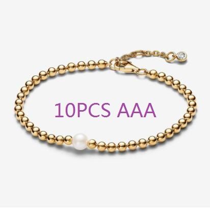 10PCS Promotion AAA GRADE S925 ALE Silver Bracelets