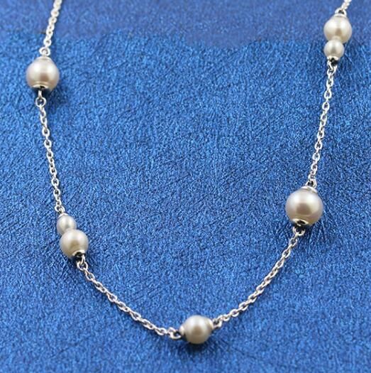 Beads&Pearl Chain Me Necklaces