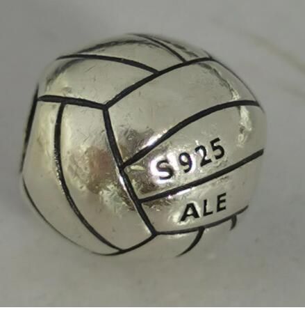 10PCS Promotions Near&Clearly S925 ALE USA Vollyball Charms-Supply to Club-Great Quality