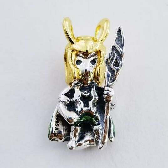 Neat Stamped Loki Charm