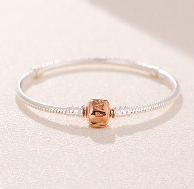 Rose Gold-plated Clasp ALE R Snake Chain Bracelets