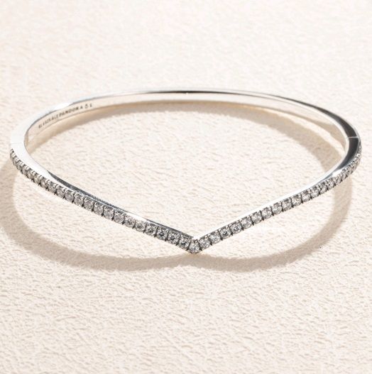 AAA GRADE S925 ALE 5A-Pave-CZ Sparkling Sterling Silver Bangles