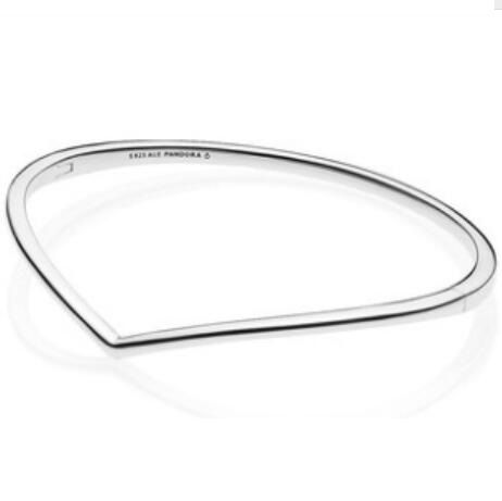 AAA GRADE S925 ALE Smooth Sterling Silver Bangles