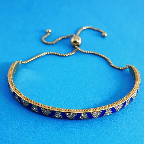 AAA GRADE Shine Gold-plated S925 ALE Sterling Silver Bangles