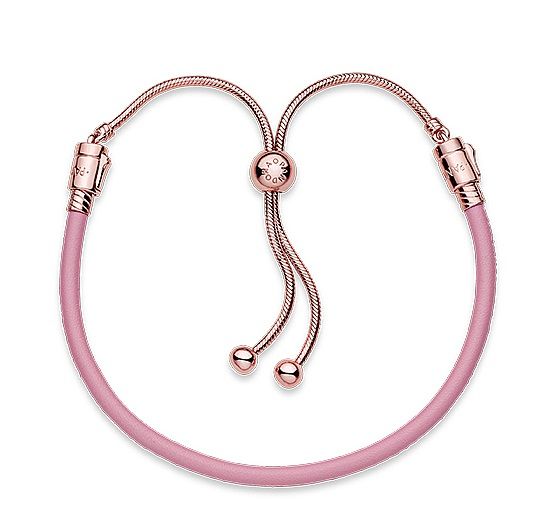 AAA GRADE ALE R Pink Leather Bracelets-adjust size