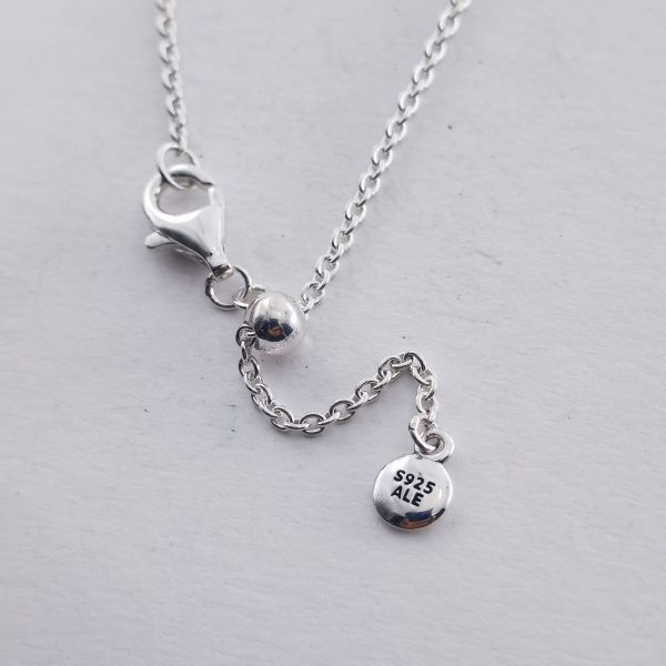 60CM  Chain Necklaces-Round Label Logo