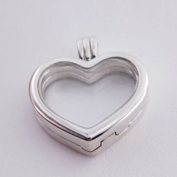 Big Size Heart Floating Locket