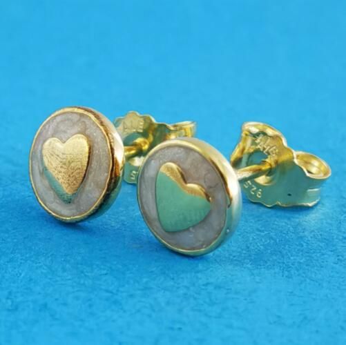 AAA GRADE Gold Plated Stud Earrings