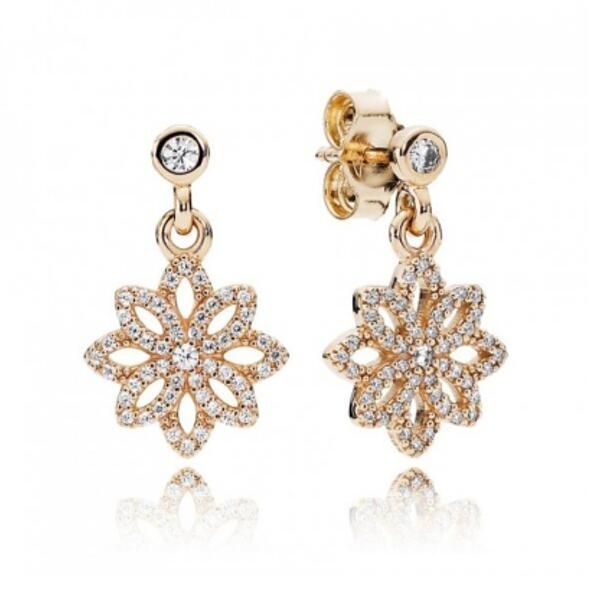 AAA GRADE Gold Plated Drop Earrings