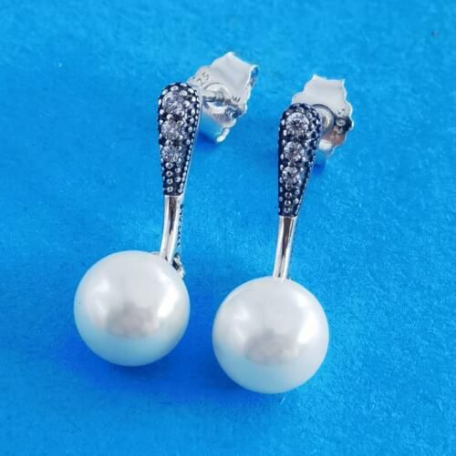 AAA GRADE S925 ALE Sterling Silver Drop Earrings