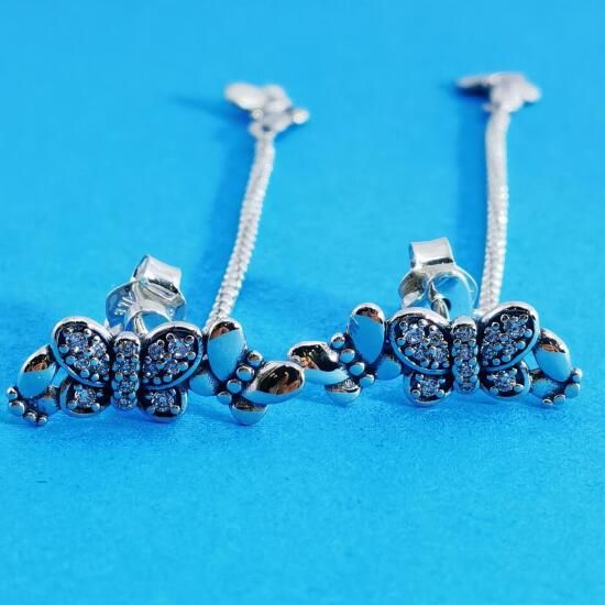 AAA GRADE S925 ALE Sterling Silver Drop Earrings