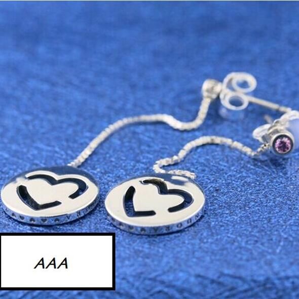 AAA GRADE S925 ALE Sterling Silver Drop Earrings