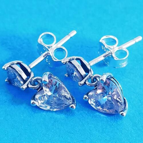 AAA GRADE S925 ALE Sterling Silver Drop Earrings