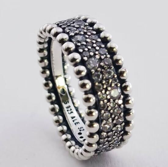 AAA GRADE S925 ALE Pave Rings