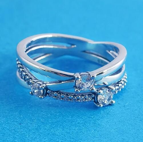 5A CZ-Clear AAA GRADE S925 ALE Rings