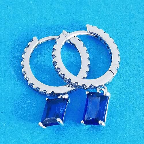 AAA GRADE S925 ALE Sterling Silver Hoop Earrings