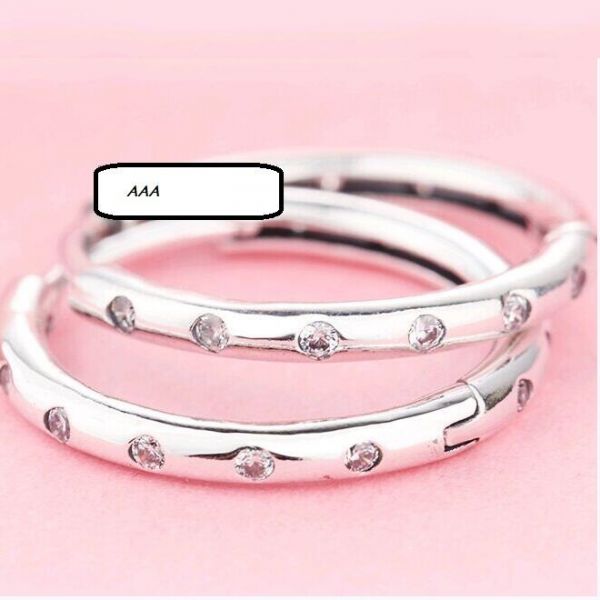 AAA GRADE S925 ALE Sterling Silver Hoop Earrings