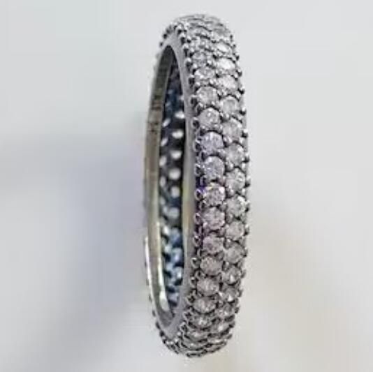 5A CZ AAA GRADE S925 ALE Sparkling Rings