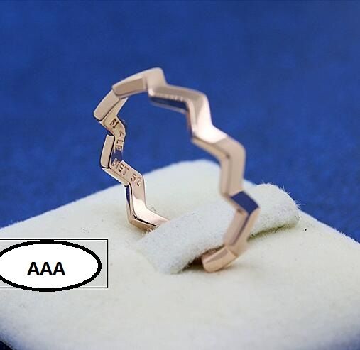  Rose Gold-plated AAA GRADE S925 ALE Rings