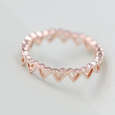 Rose Gold-plated AAA GRADE S925 ALE Rings