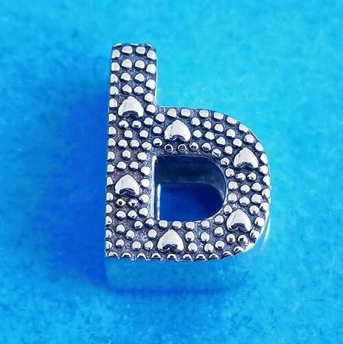 AAA GRADE S925 ALE Letter Beads