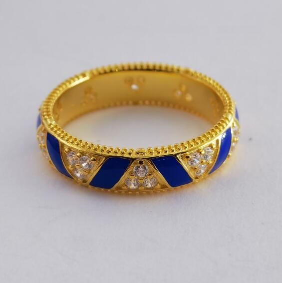 18K Gold-plated AAA GRADE S925 ALE Rings