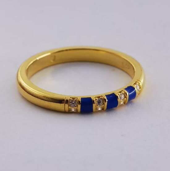 18K Gold-plated AAA GRADE S925 ALE Rings