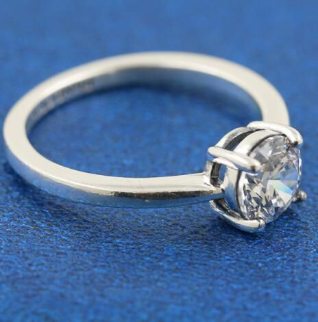 Clear-5A-CZ AAA GRADE S925 ALE Rings