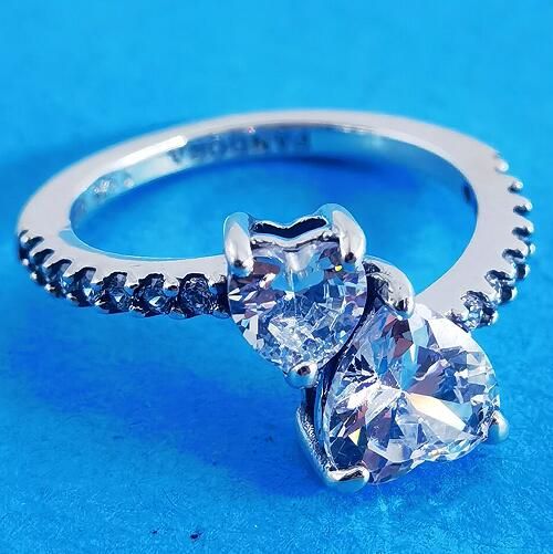 5A-Clear CZ AAA GRADE S925 ALE Rings