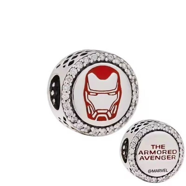 AAA GRADE S925 ALE Sterling Silver Marvel Charms