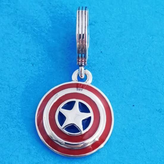 AAA GRADE S925 ALE Sterling Silver Marvel Dangle