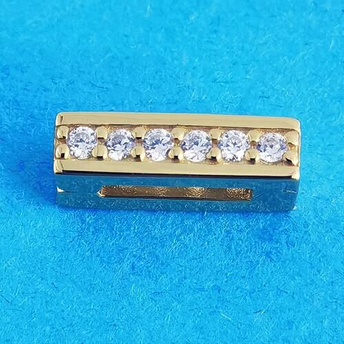 AAA GRADE 18K Goldplated Reflexion Clip Charms