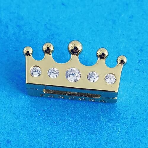 AAA GRADE 18K Goldplated Reflexion Clip Charms