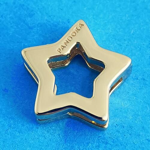 AAA GRADE 18K Goldplated Reflexion Clip Charms