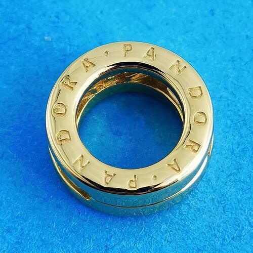 AAA GRADE 18K Goldplated Reflexion Clip Charms 