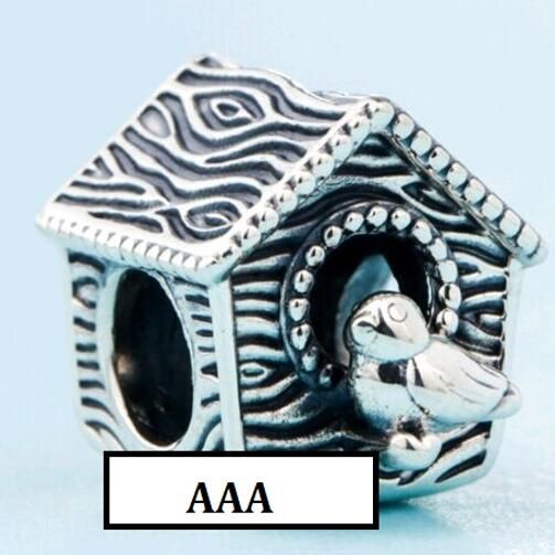 AAA GRADE S925 ALE Sterling Silver Sweet House Charm