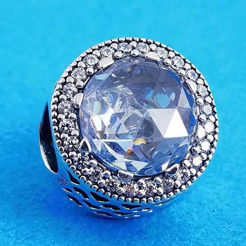 AAA GRADE S925 ALE Sparkling 5A CZ Pave Charm