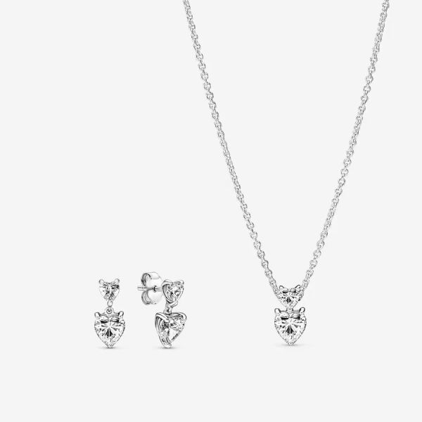 Set Necklaces&Earrings AAA GRADE S925 ALE Sterling Silver